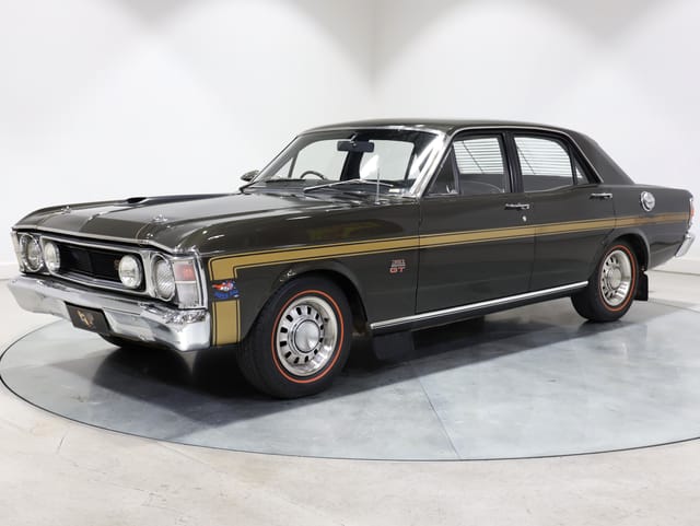 1970 Ford Falcon XW GT - Reef Green Unrestored Maintained - Image 206190