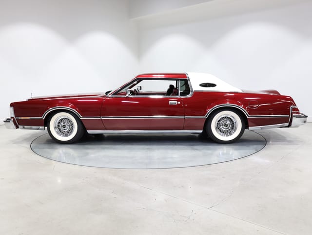 1976 Lincoln Continental Mark IV - Dark Red Moondust Metallic - Image 207818