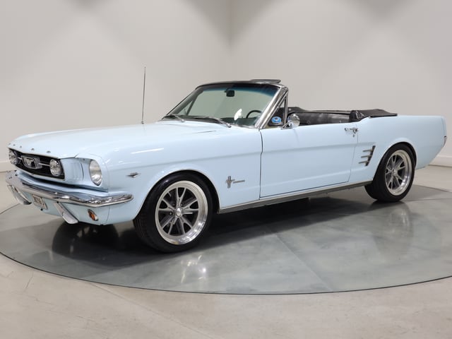 1966 Ford Mustang Convertible 289 2V - Arcadian Blue - Image 177679