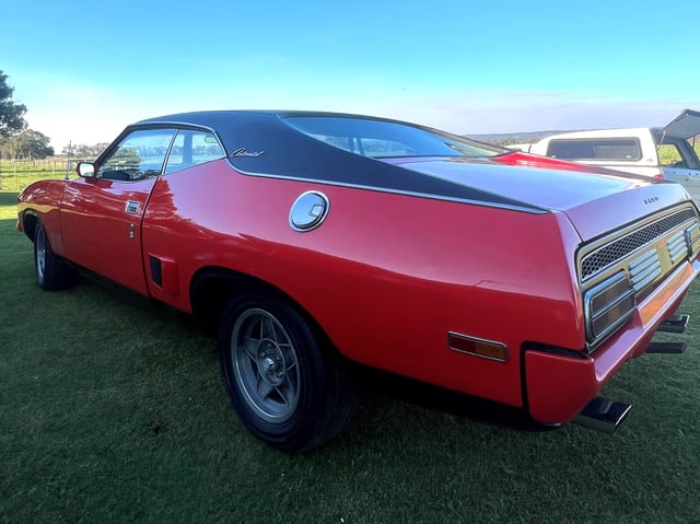 1975 Ford Falcon XB GT Hardtop - Sunroof Red Pepper - Image 195079