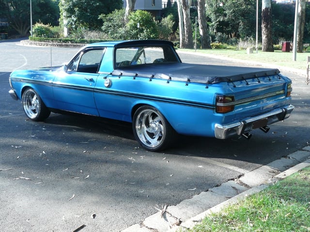 1971 Ford XY Falcon 500 Utility  - Electric Blue Metallic … - Image 140172