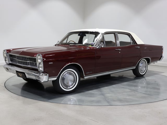 1971 Ford ZD Fairlane 351 V8 T-Bar Auto - Vintage Burgundy - Image 168370