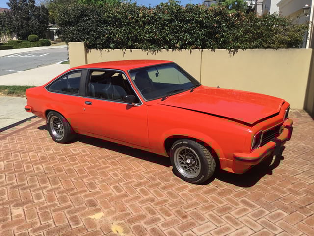 1976 Holden LX Torana SS Hatchback 5.0L  - Mandarin Red - Image 180805