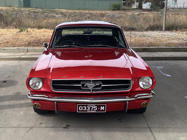 1965 Ford Mustang Hardtop - Rangoon Red - Image 169891