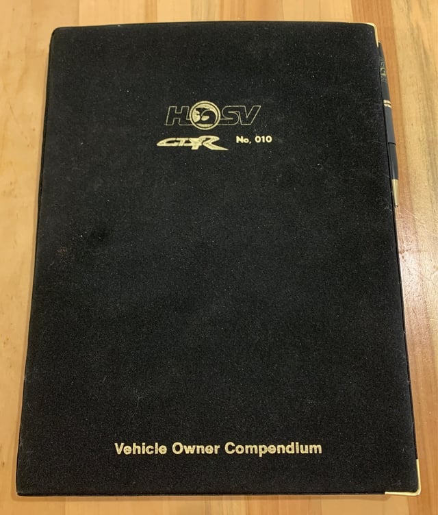 1996 HSV VS GTS-R #10 - Owner's Promo Pack - Image 135453