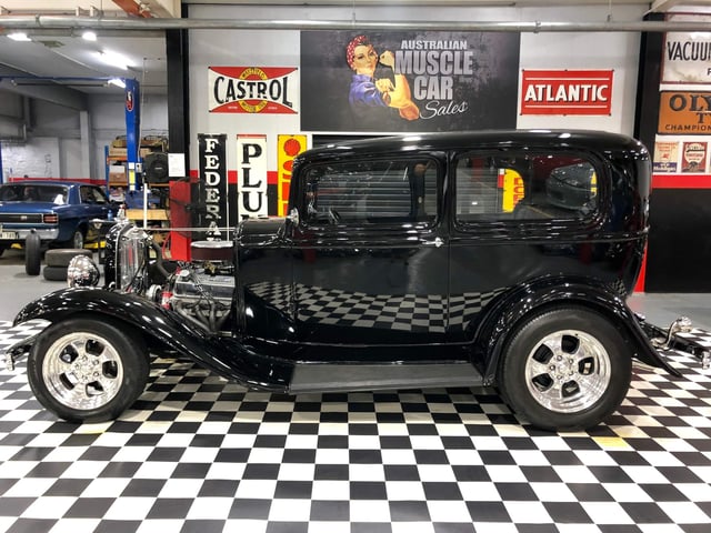 1932 Ford Tudor Steel Body Hot Rod - Image 80171