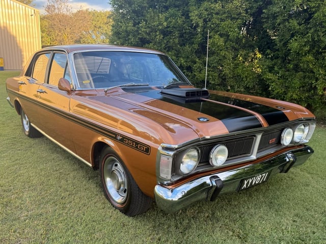 1970 Ford Falcon XY GT - Nugget Gold   - Image 190141