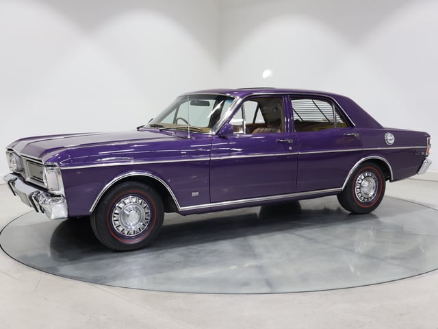 1971 Ford XY Falcon 500 6cyl Top Loader - Wild Violet Sunroof - Image 174605