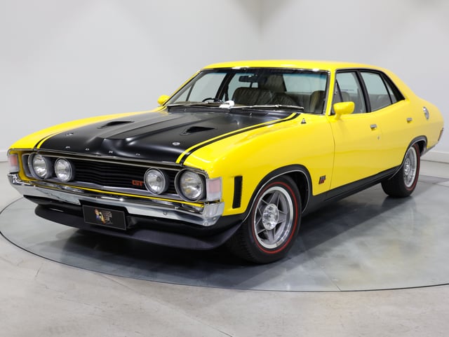 1973 Ford Falcon XA GT 4 Sp Manual - Yellow Glo - Image 192726