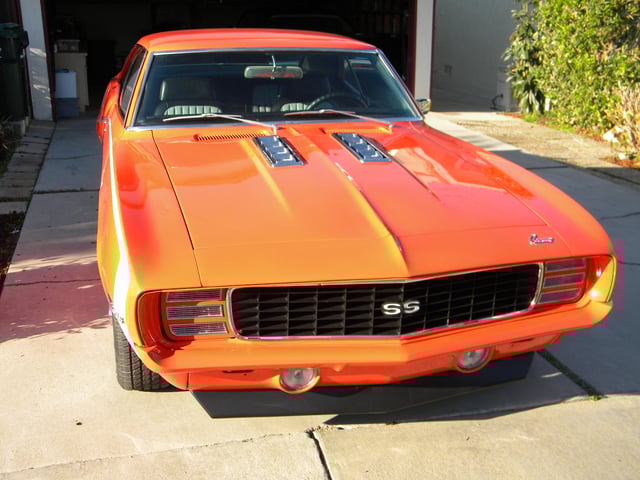 1969 SS Chevrolet Camaro - Hugger Orange - Image 40279