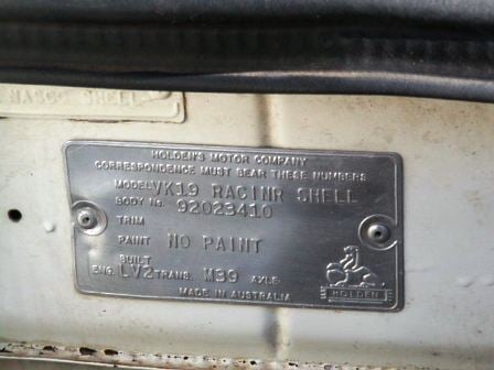 GMP&A  VK Commodore Race Shell - Image 1004