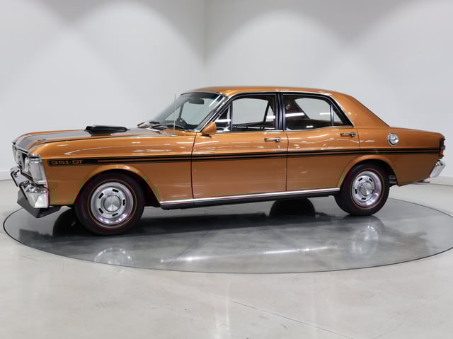 1971 Ford Falcon XY GT - Nugget Gold - Image 154764