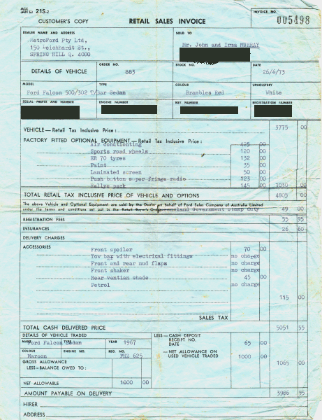 XA Falcon GS 302 - Image 2763