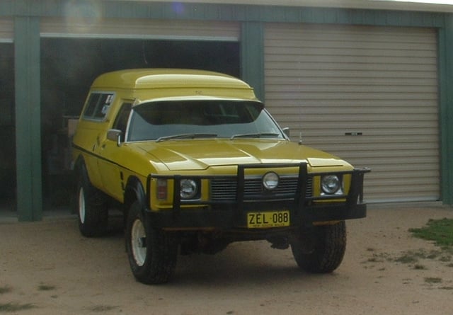 Holden Overlander Sandman Panel Van 4x4 - Image 39586