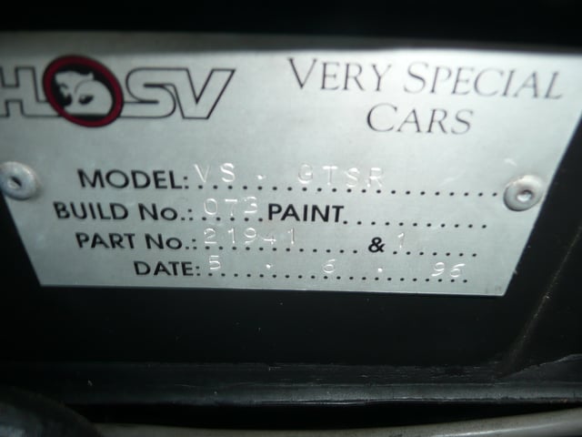 VS HSV GTS R #73 - Image 33511