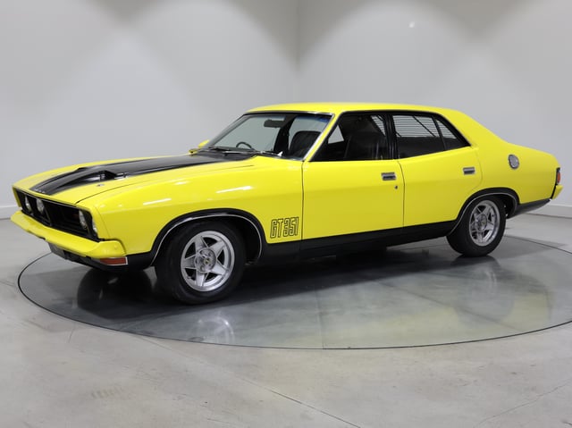 1973 Ford Falcon XB GT 4V Toploader Sedan - Yellow Blaze - Image 168827