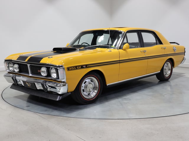 1970 Ford Falcon XY GT Replica - Yellow Ochre Sunroof  - Image 189925