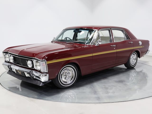 1970 Ford XW Fairmont GS Replica 393ci Windsor  - Imperial Burgundy … - Image 175991