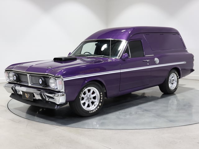 1972 Ford XY Falcon 500 Panel Van - Wild Violet - Image 185876