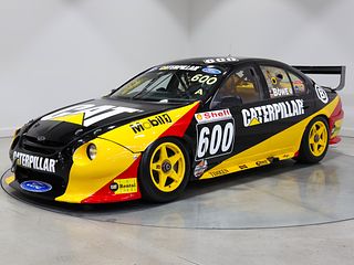 2001 CAT Racing 600 AU Falcon Supercar - John Bowe