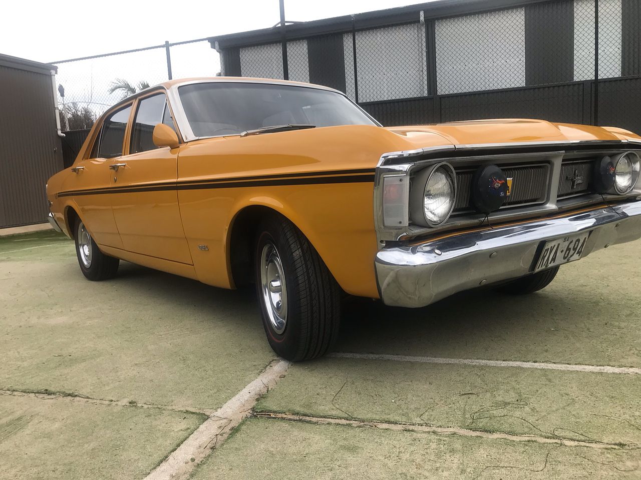 1971 Ford Falcon XY GS 351 K- Code - Yellow Ochre - Image 165479