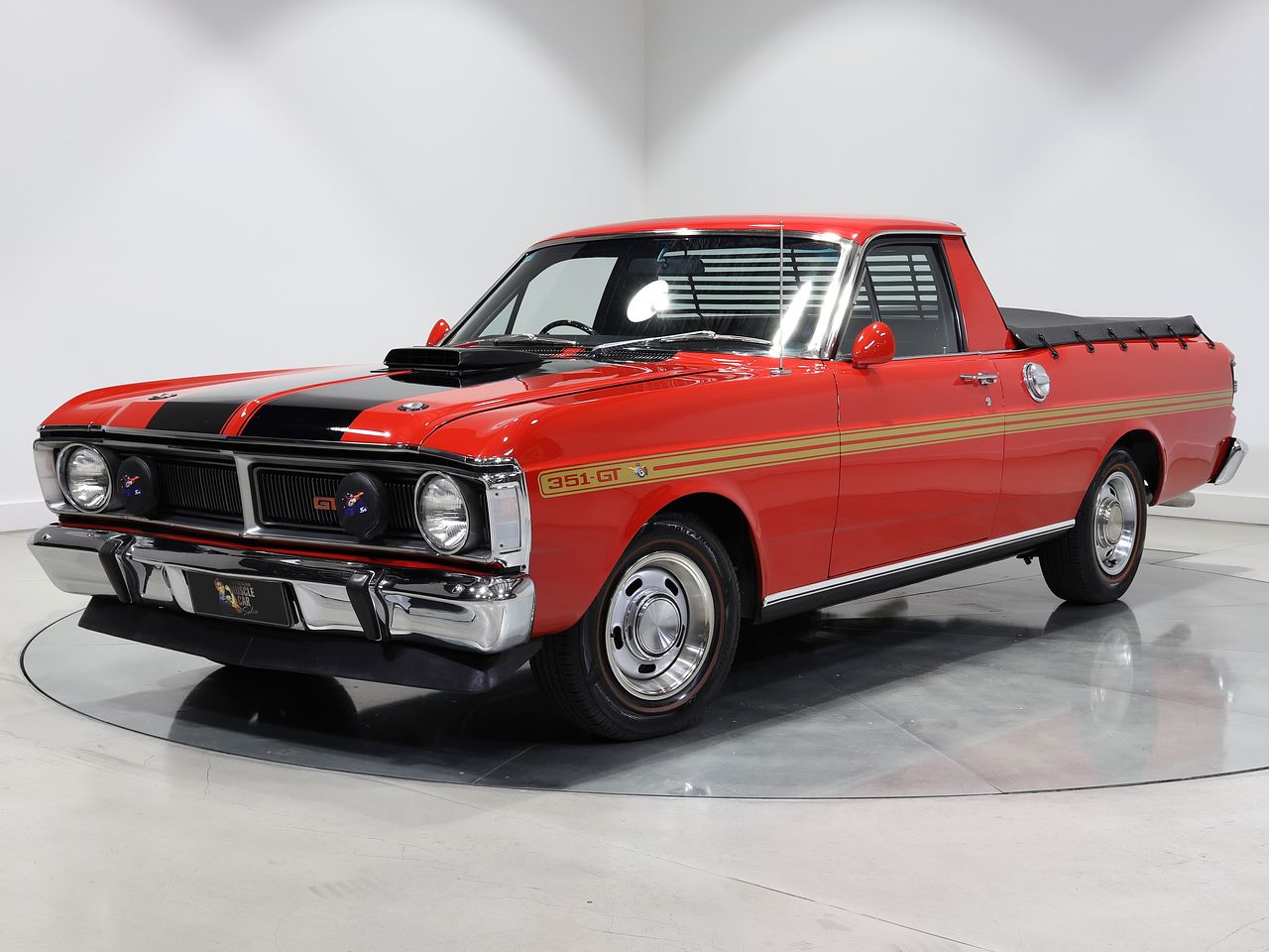 1971 Ford XY GS Falcon Utility 351 K-Code - Track Red - Image 147725