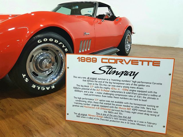1969 Corvette Roadster 427ci 435hp Tri-Power Manual - Image 76529