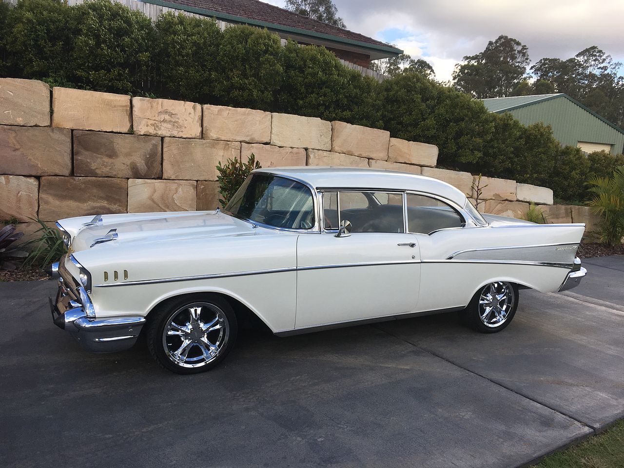 1957 Chevrolet Bel Air 2 door Pillarless Sport Coupe - Image 66995