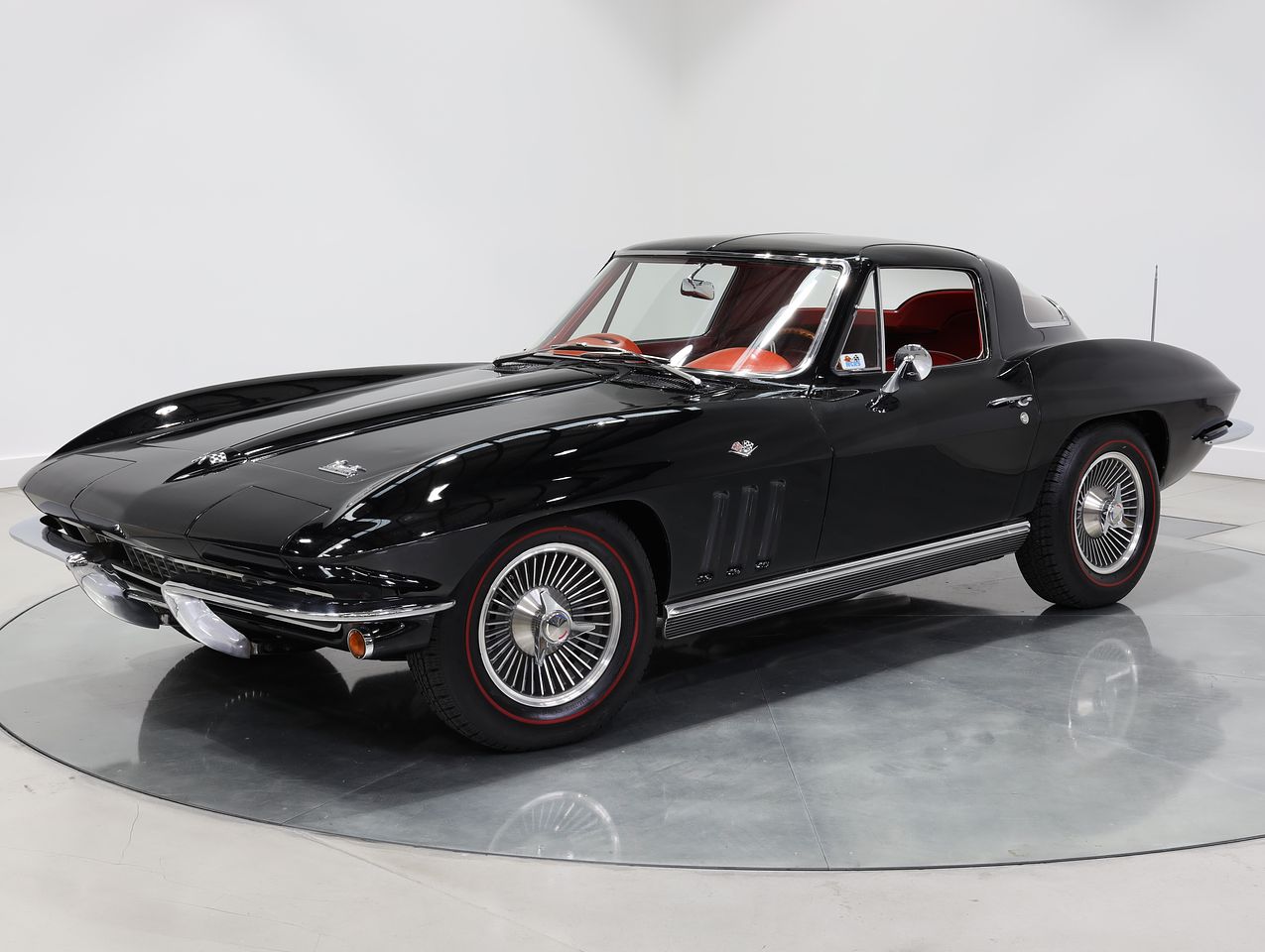 1966 Chevrolet Corvette Sting Ray 327 - Tuxedo Black - Image 125487