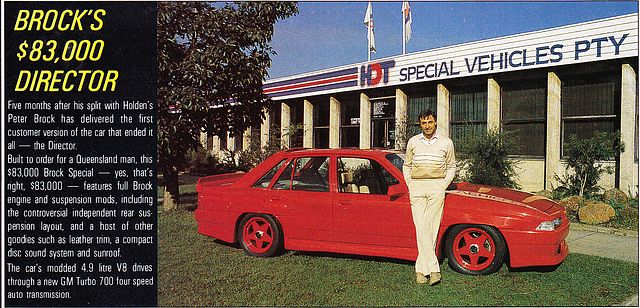 1987 Peter Brock VL Director #4117 - Image 57689