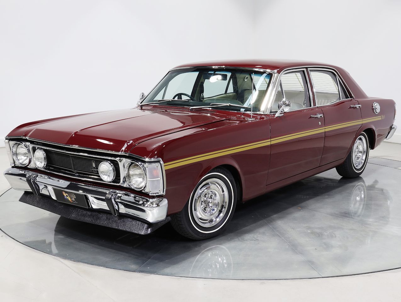 1970 Ford XW Fairmont GS Replica 393ci Windsor  - Imperial Burgundy … - Image 175989